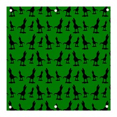 Green Dinos Banner And Sign 3  X 3 