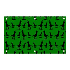 Green Dinos Banner And Sign 5  X 3  by ConteMonfrey