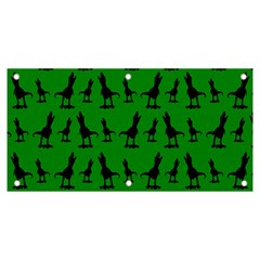 Green Dinos Banner And Sign 6  X 3  by ConteMonfrey