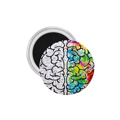 Brain Mind Psychology Idea Drawing 1 75  Magnets by Wegoenart