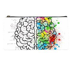 Brain Mind Psychology Idea Drawing Pencil Case by Wegoenart