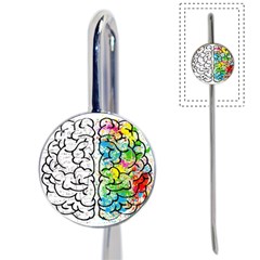 Brain Mind Psychology Idea Drawing Book Mark by Wegoenart