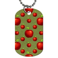 Apples Dog Tag (two Sides) by nateshop