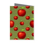 Apples Mini Greeting Cards (Pkg of 8) Left