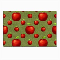 Apples Postcard 4 x 6  (pkg Of 10) by nateshop