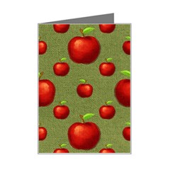 Apples Mini Greeting Card by nateshop