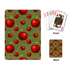 Apples Playing Cards Single Design (rectangle) by nateshop