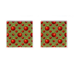 Apples Cufflinks (square) by nateshop