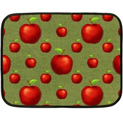 Apples Fleece Blanket (mini) by nateshop