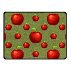 Apples Fleece Blanket (small) by nateshop