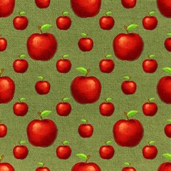 Apples Play Mat (square) by nateshop