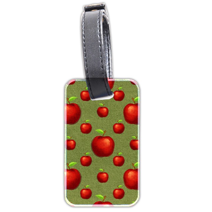 Apples Luggage Tag (two sides)