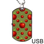 Apples Dog Tag USB Flash (One Side) Front