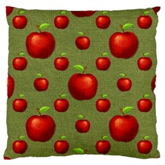 Apples Large Cushion Case (one Side) by nateshop