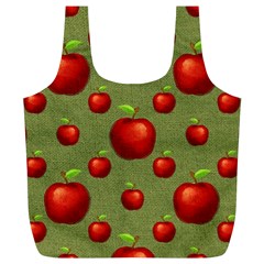 Apples Full Print Recycle Bag (xl) by nateshop