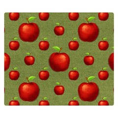 Apples Double Sided Flano Blanket (small)  by nateshop