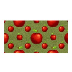 Apples Satin Wrap 35  X 70  by nateshop