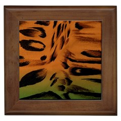 Background-011 Framed Tile by nateshop