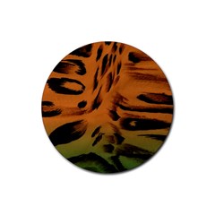 Background-011 Rubber Coaster (round) by nateshop