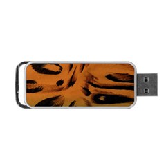 Background-011 Portable Usb Flash (one Side) by nateshop