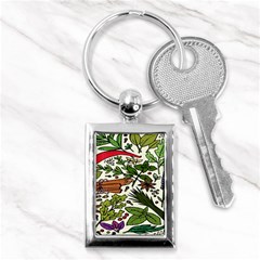 Background-033 Key Chain (rectangle) by nateshop