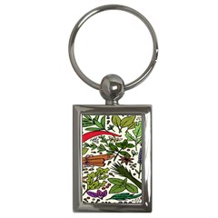 Background-033 Key Chain (rectangle) by nateshop