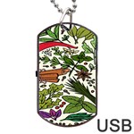 Background-033 Dog Tag USB Flash (One Side) Front