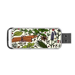 Background-033 Portable Usb Flash (one Side) by nateshop