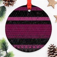 Background-044 Round Ornament (two Sides) by nateshop