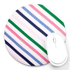 Background-055 Round Mousepad by nateshop