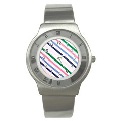 Background-055 Stainless Steel Watch by nateshop