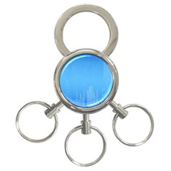 City 3-ring Key Chain by nateshop