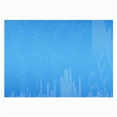 City Large Glasses Cloth (2 Sides) by nateshop