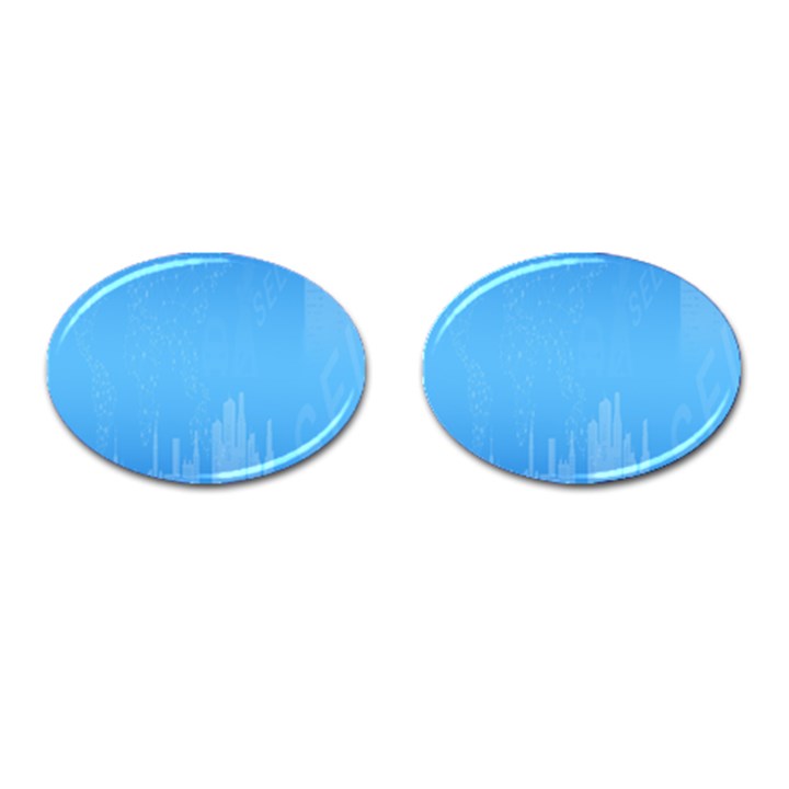 City Cufflinks (Oval)