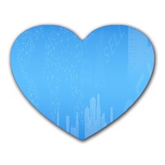 City Heart Mousepad by nateshop