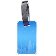 City Luggage Tag (one Side) by nateshop