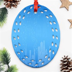 City Ornament (oval Filigree) by nateshop