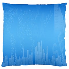 City Standard Flano Cushion Case (one Side) by nateshop