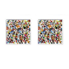 Cliparts Cufflinks (square) by nateshop