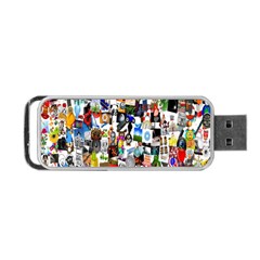 Cliparts Portable Usb Flash (two Sides) by nateshop