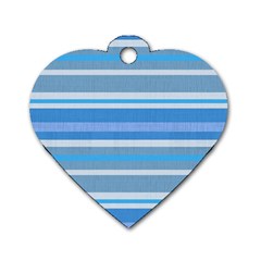 Cotton Dog Tag Heart (two Sides) by nateshop