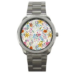 Flowers Sport Metal Watch by nateshop