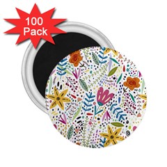 Flowers 2 25  Magnets (100 Pack)  by nateshop