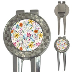 Flowers 3-in-1 Golf Divots by nateshop