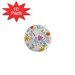 Flowers 1  Mini Magnet (10 Pack)  by nateshop