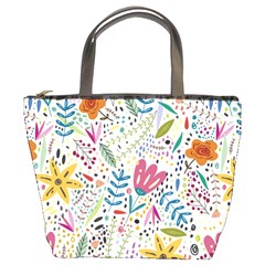 Flowers Bucket Bag by nateshop