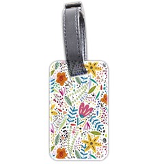 Flowers Luggage Tag (two Sides) by nateshop