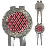 Geometric 3-in-1 Golf Divots Front