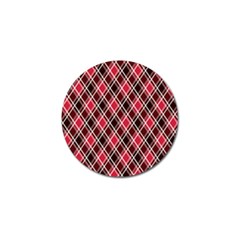 Geometric Golf Ball Marker by nateshop