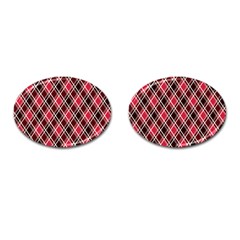 Geometric Cufflinks (oval) by nateshop